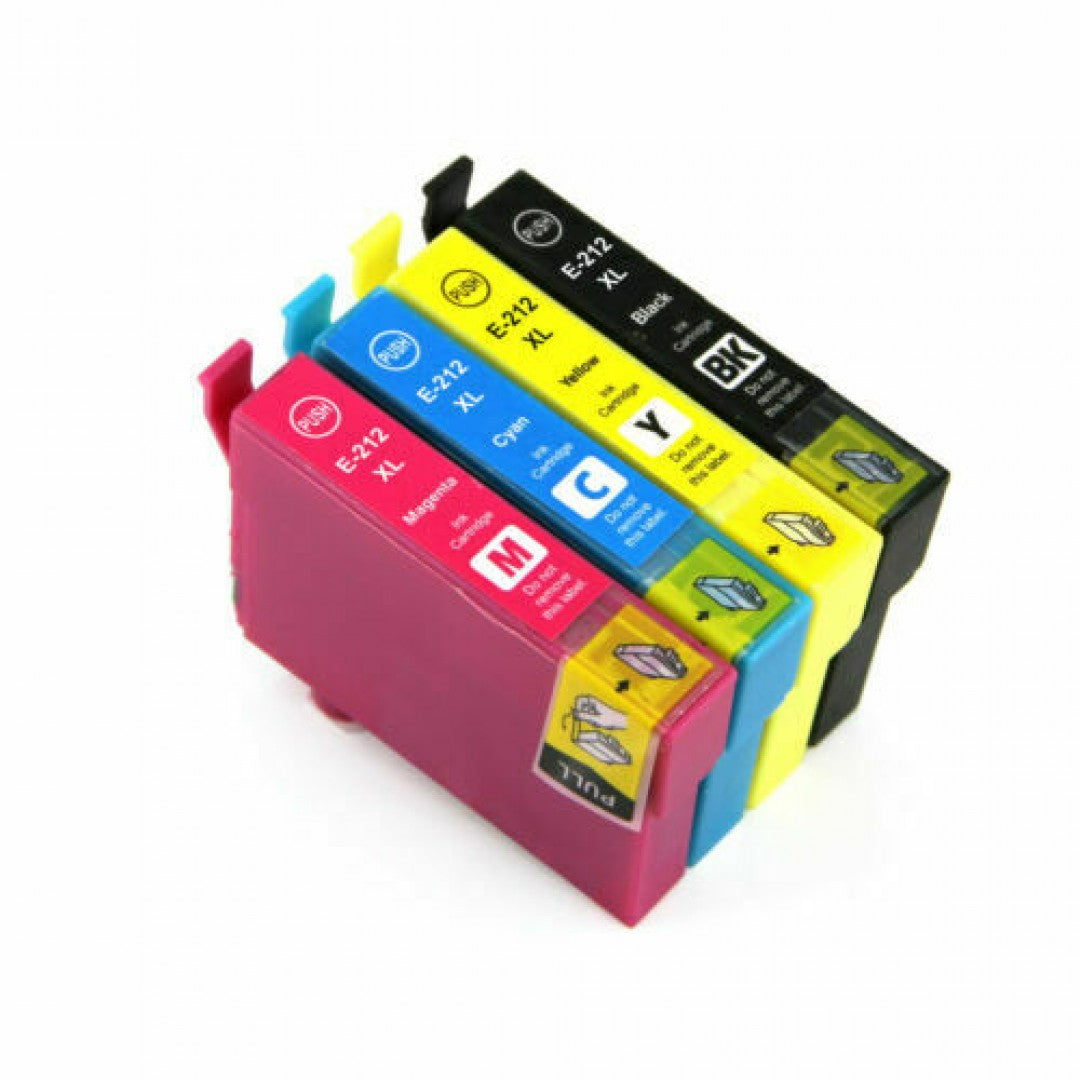 212XL Compatible Ink Set of 4 (Bk/C/M/Y) for Epson