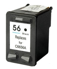 56 Compatible Black Cartridge for HP