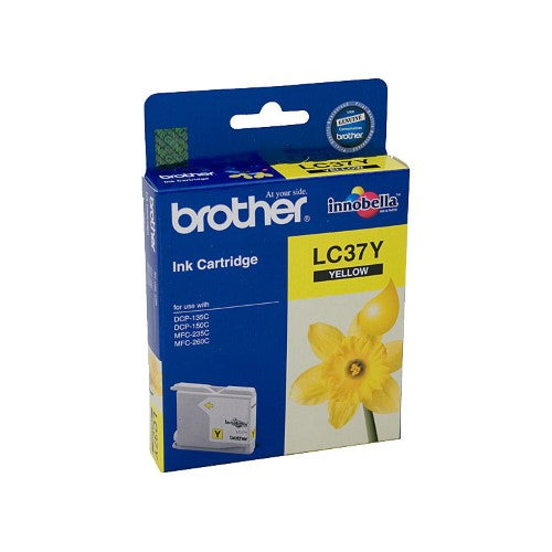 LC37Y Brother Yellow Ink Cartridge