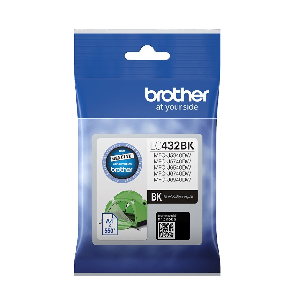 LC432BK Brother Black Ink Cartridge