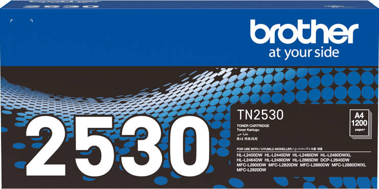 Genuine TN2530 Brother Black Toner