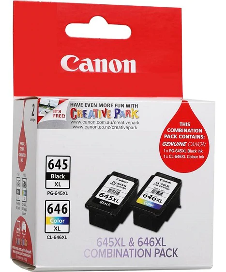 PG-645XL / CL-646XL Canon High Capacity Combination Pack