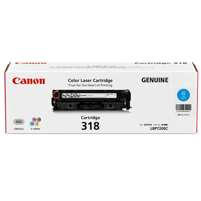 CART318C Canon Cyan Toner