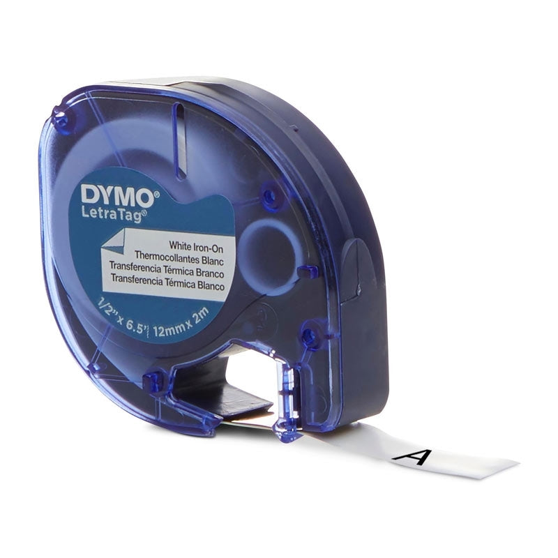 Dymo LetraTag Iron On Fabric Labels 12mm x 2m