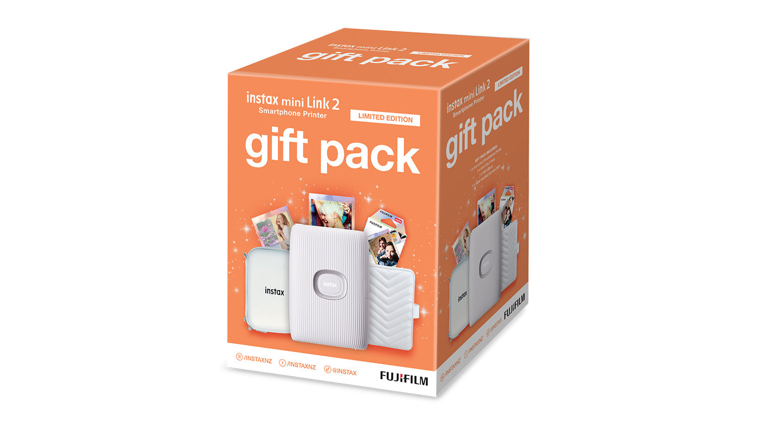 Instax mini Link 2 White Limited Edition Gift Pack