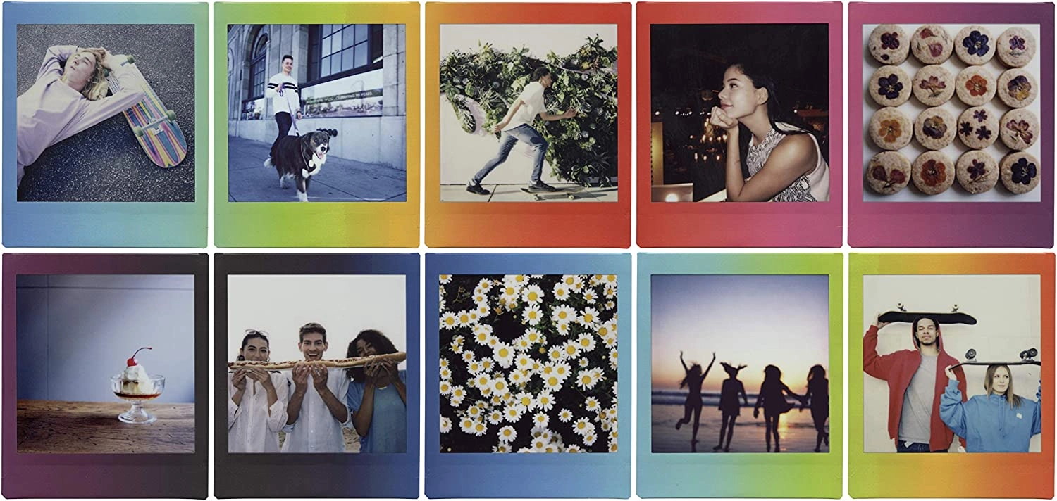 INSTAX Square Film 10pk Rainbow