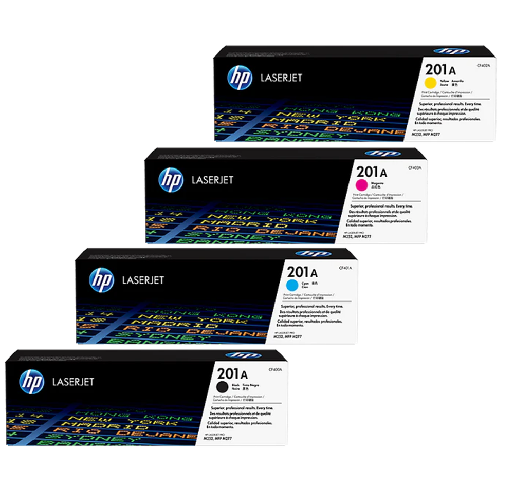 201A HP Standard Set of 4 (CF400/1/2/3A)