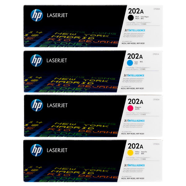 202A HP Standard Capacity Set - (CF500/1/2/3A)