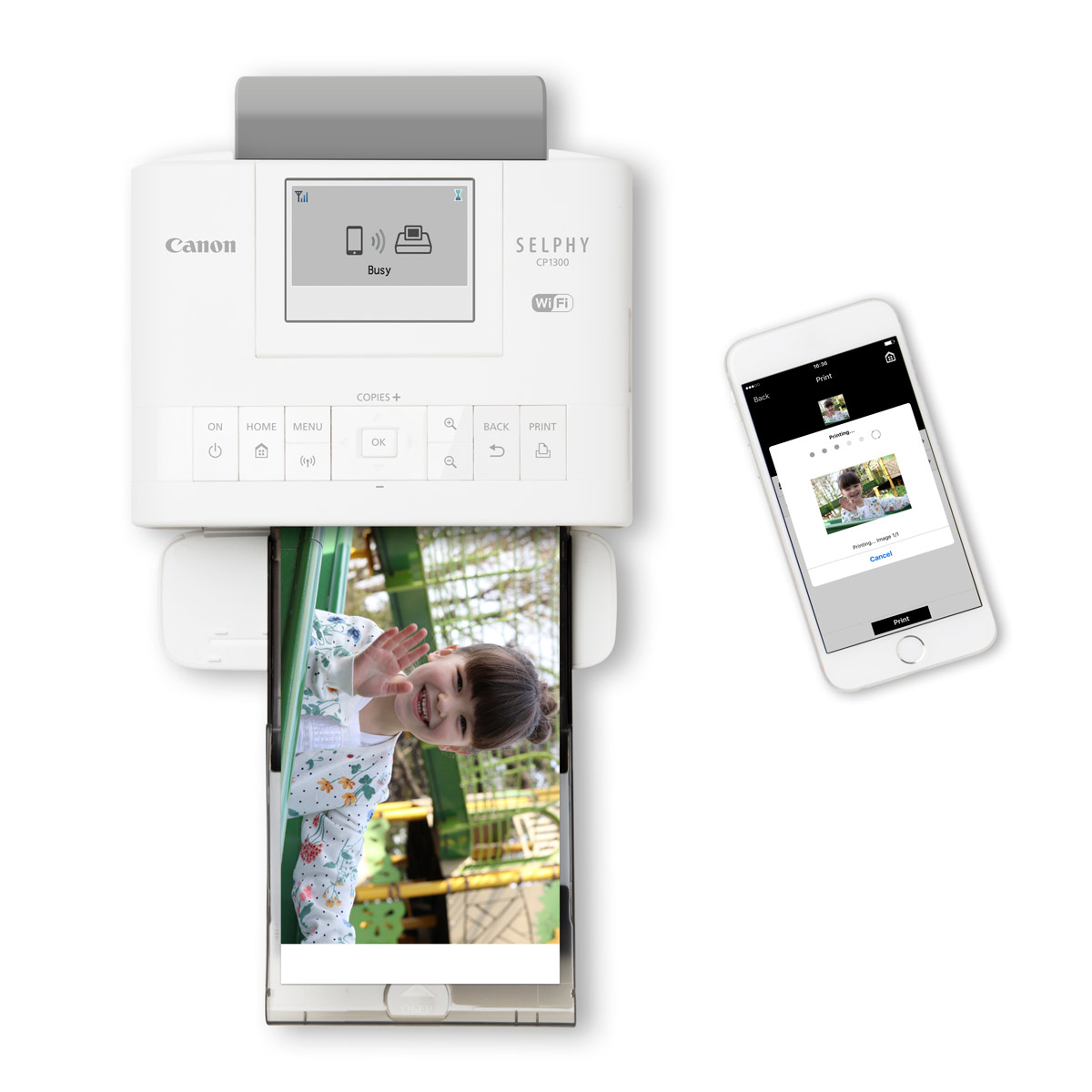 Canon Selphy CP1300 White