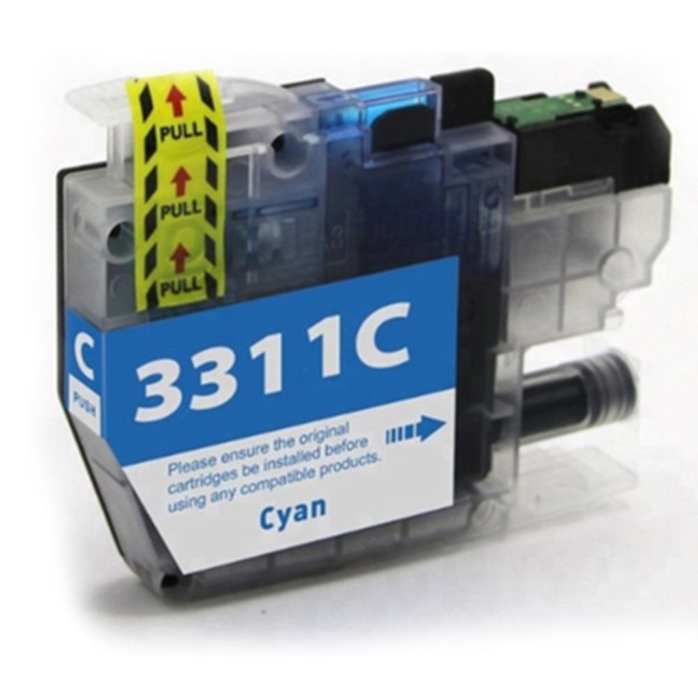 LC3311C Compatible Cyan Ink Cartridge for Brother