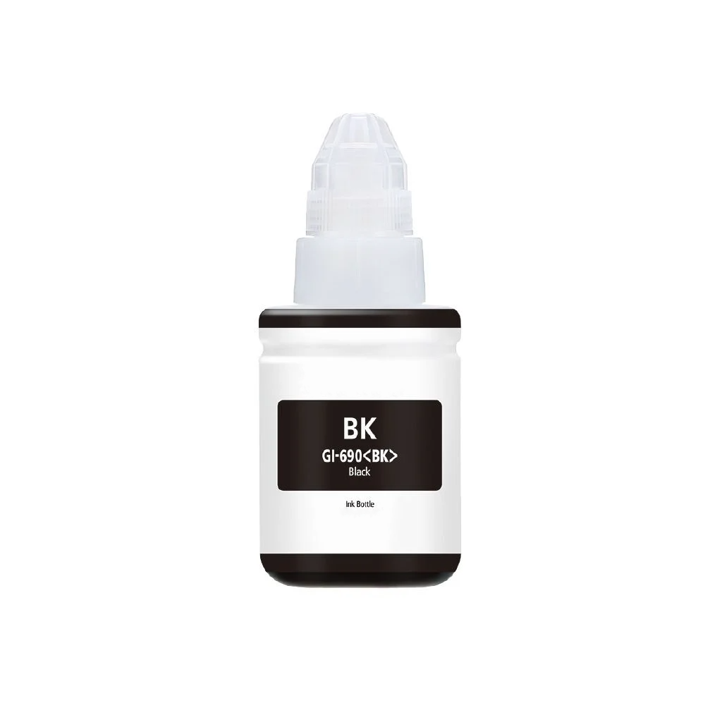 GI-690BK Compatible Black Ink Bottle for Canon