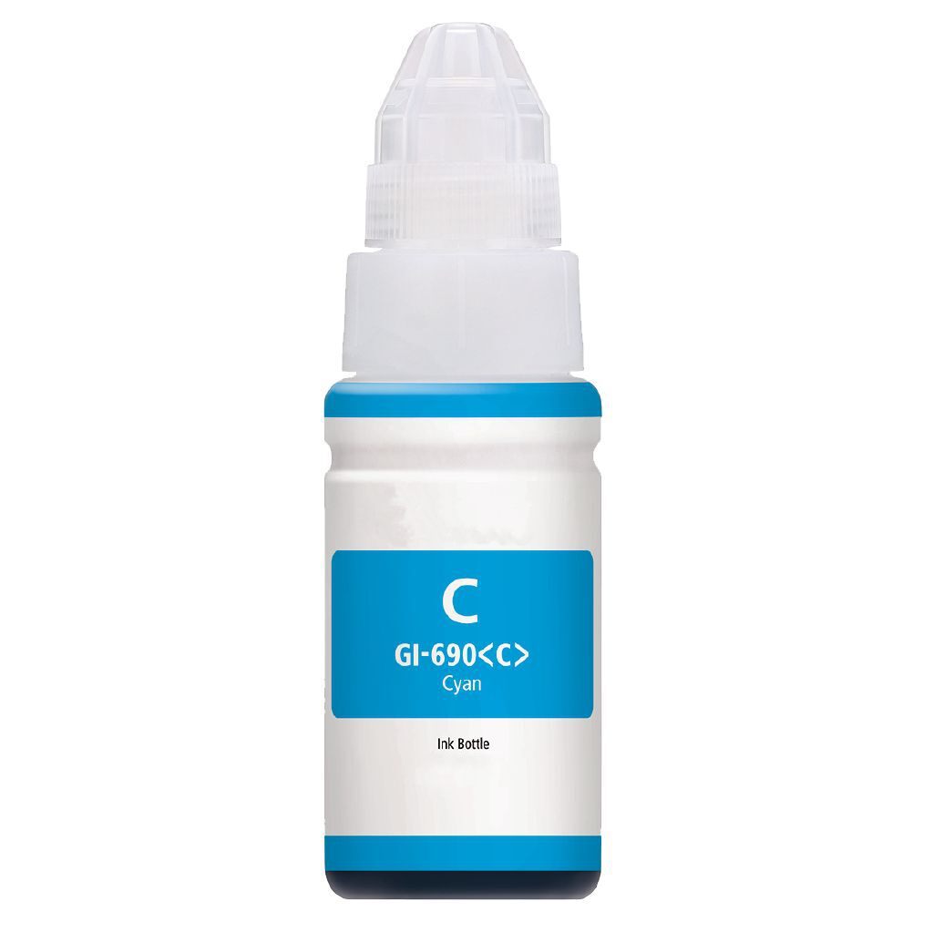 GI-690C Compatible Cyan Ink Bottle for Canon