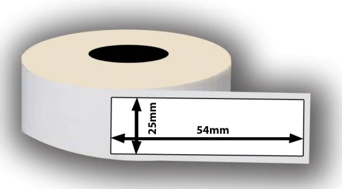 11352/S0722520 Compatible Dymo LW Multipurpose Label 25mm x 54mm White Roll 500