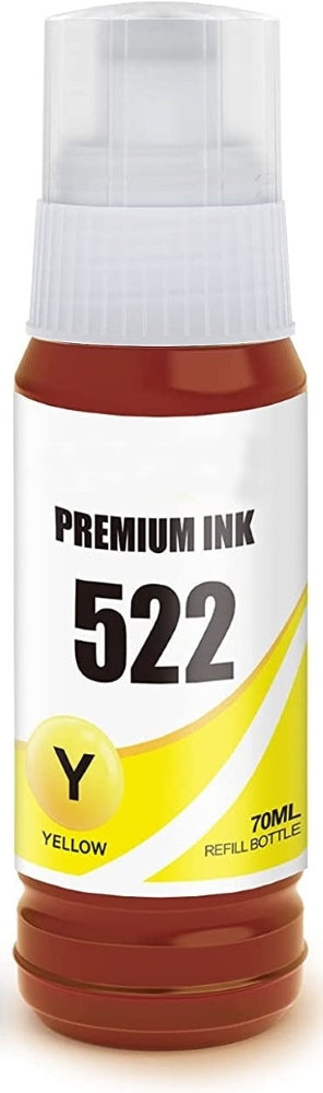 T522 - Compatible Yellow Ink Bottle for Epson